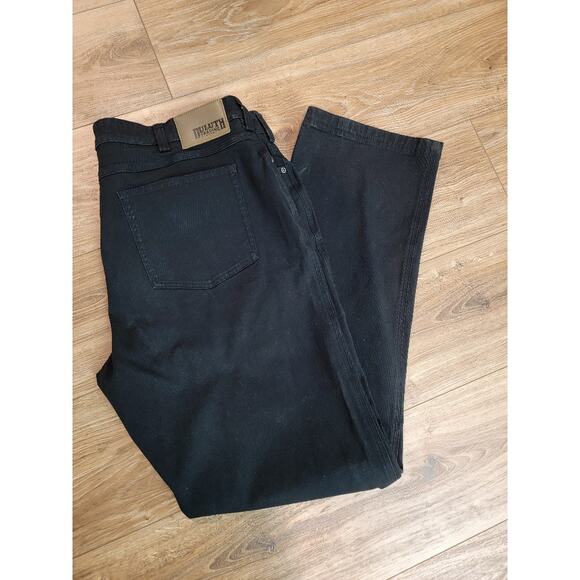 Duluth Trading Flex Fire Hose Pants Men's Relaxed 40x46 Black Workwear - Picture 6 of 11